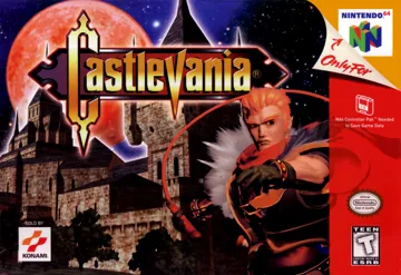 Castlevania (USA) (Rev 1) box cover front